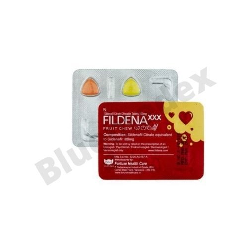 FILDENA XXX 100MG (SILDENAFIL CITRATE) – CHEWABLE